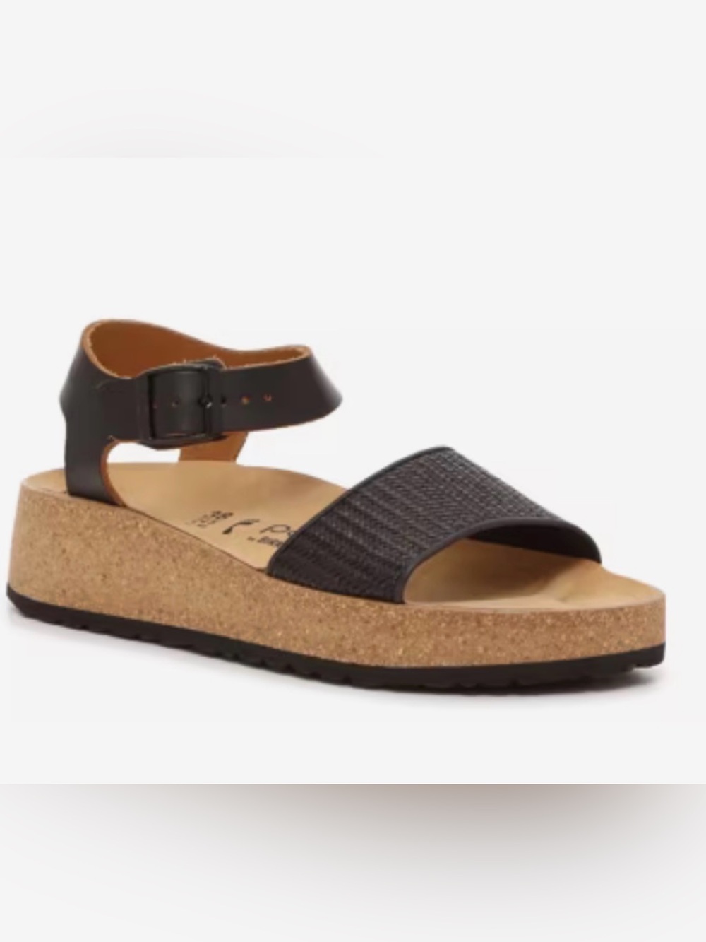 Birkenstock Papillio Glenda Sandals new EU size 39 women’s 8 Black Wedge